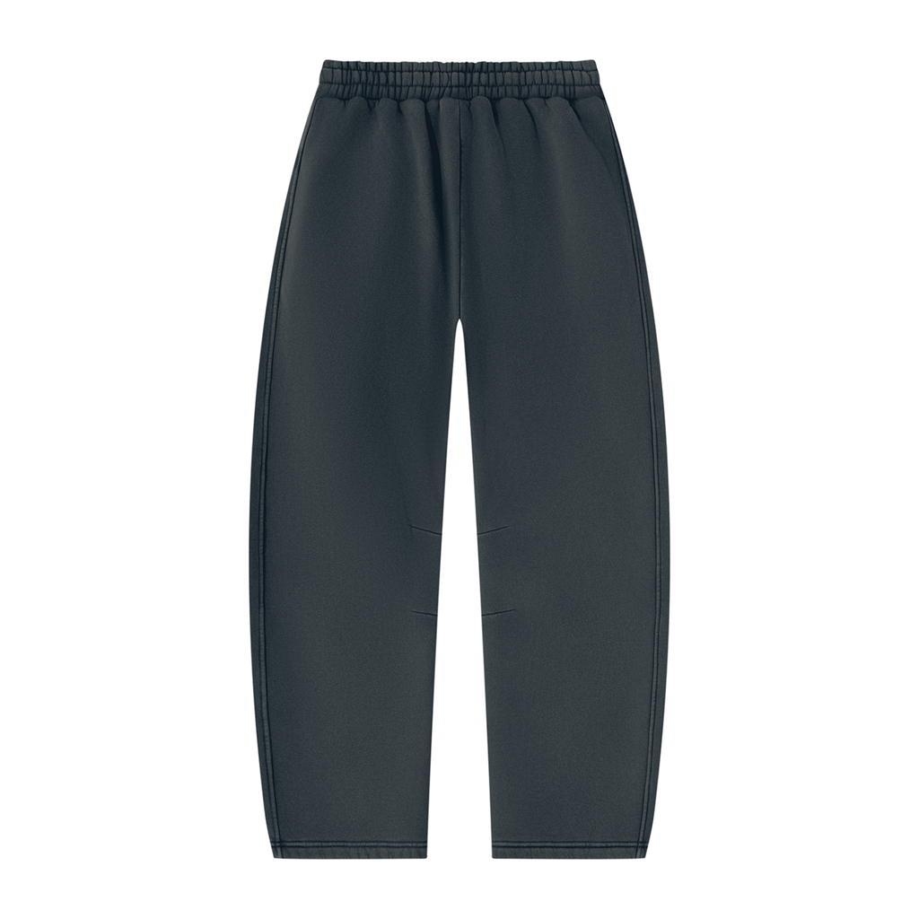 Vintage Wash Barrel Leg Fleece Sweatpants