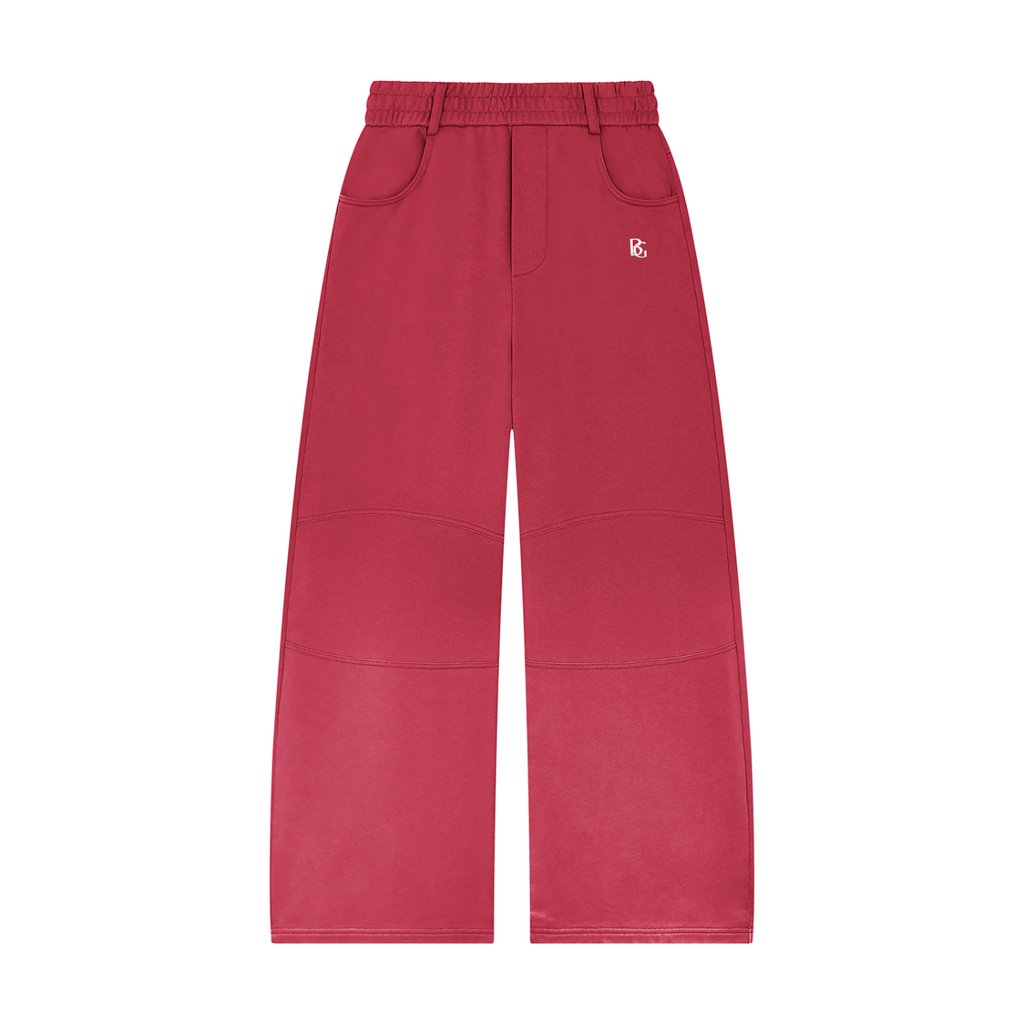 Sunfade Paneled Barrel Leg Sweatpants