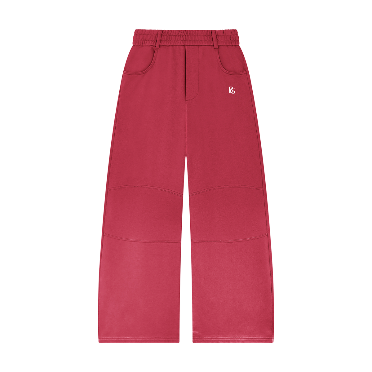 Sunfade Paneled Barrel Leg Sweatpants