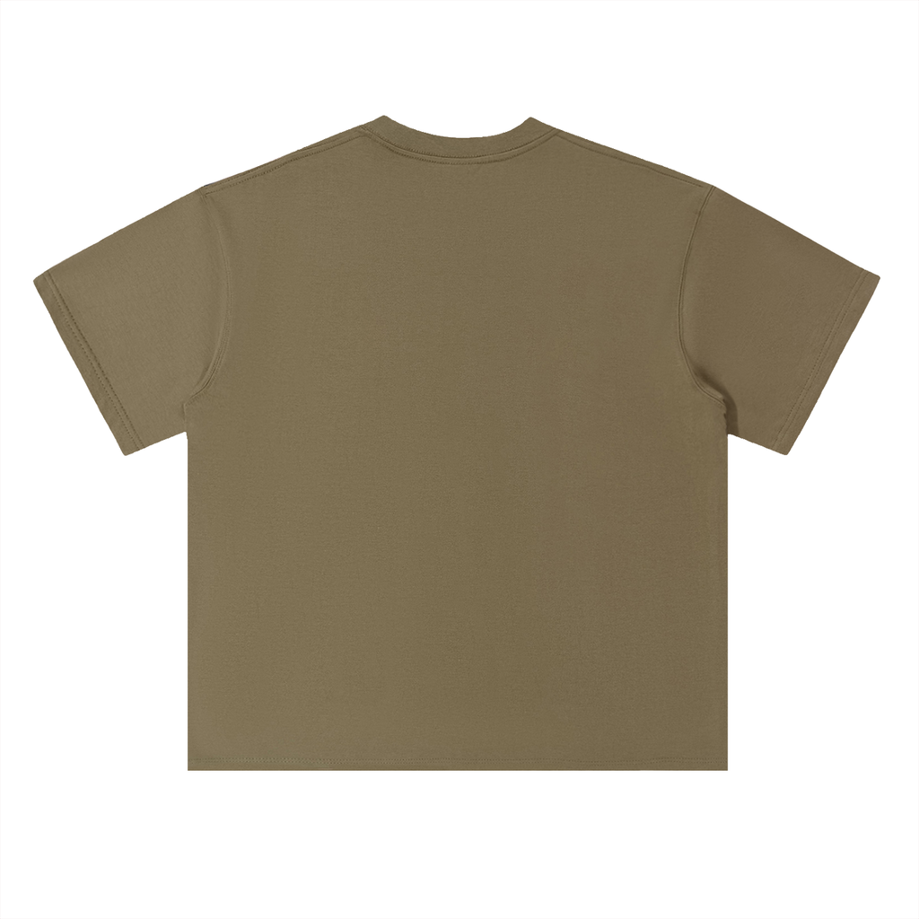 Classic Heavyweight Drop Shoulder Cotton Tee