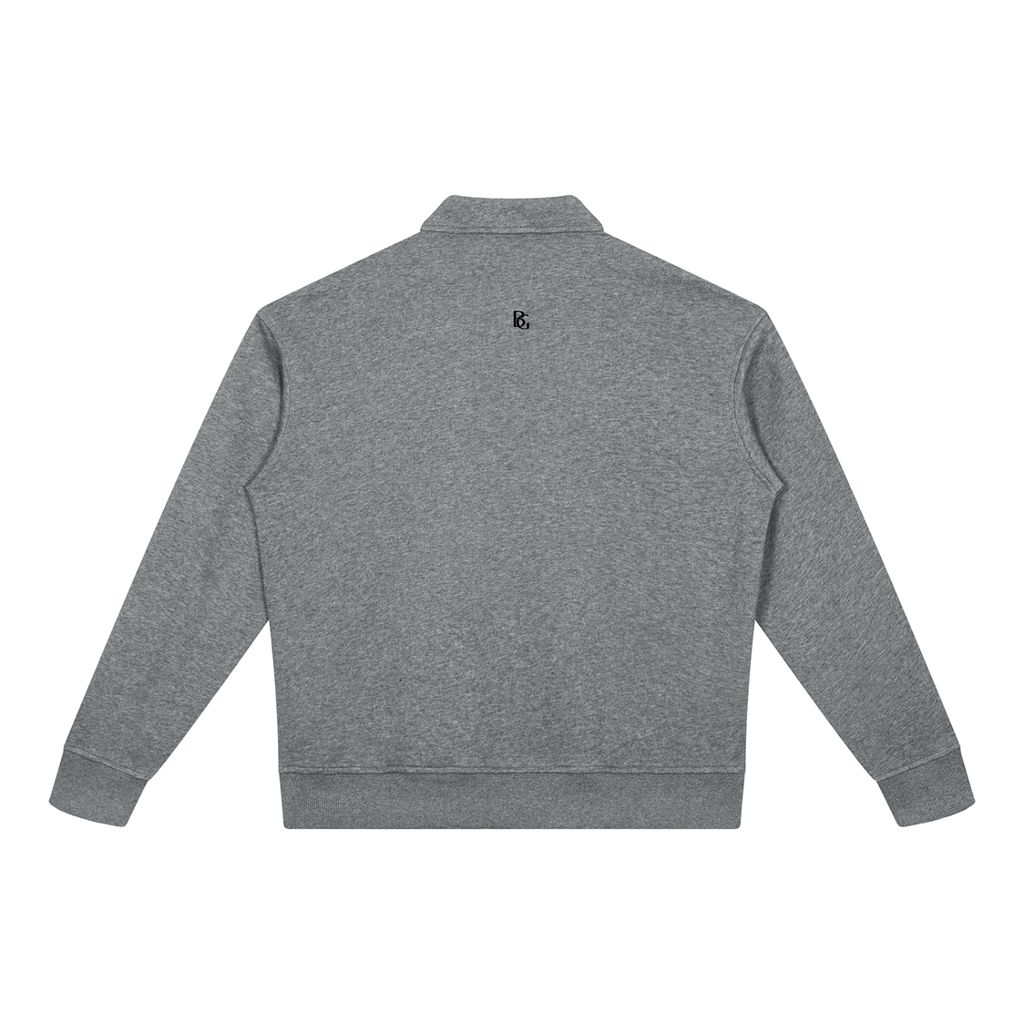 Boxy Quarter-Zip Sweatshirt