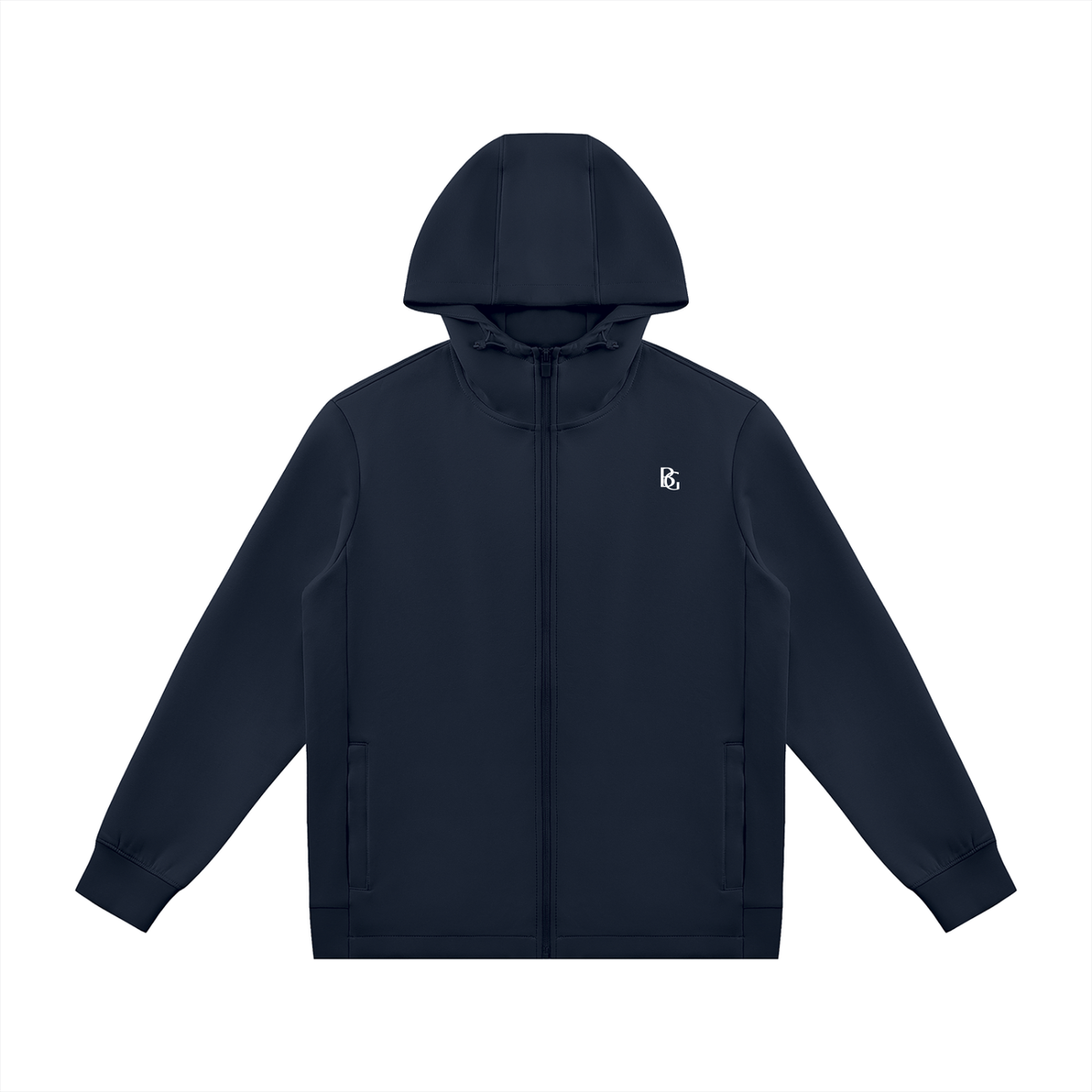 Regular Fit Full Zip Hoodie