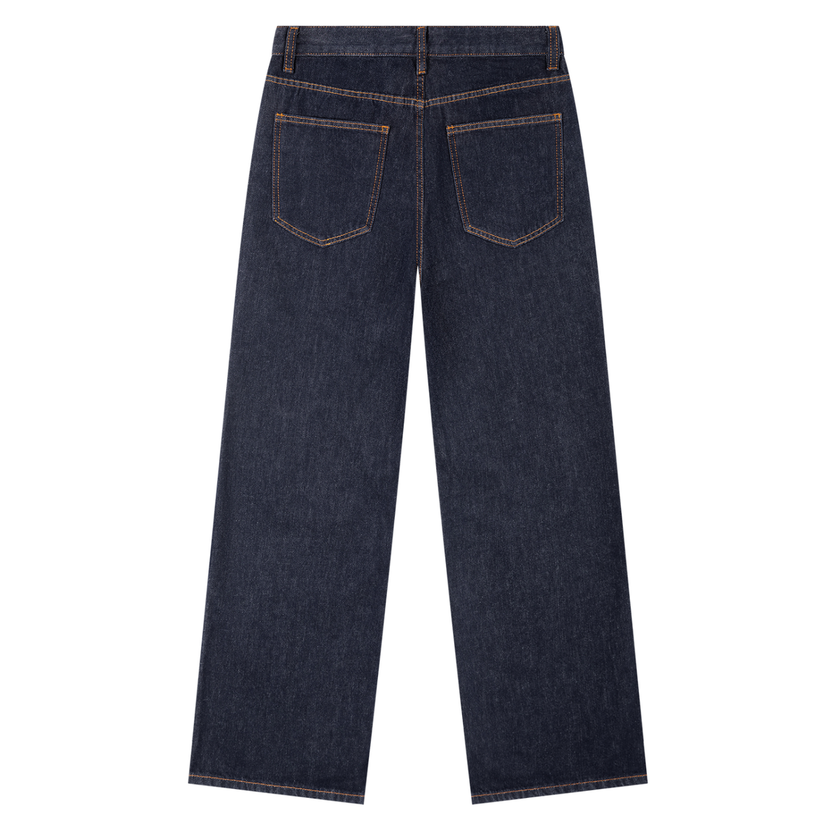 Straight Leg Heavyweight Denim Jeans