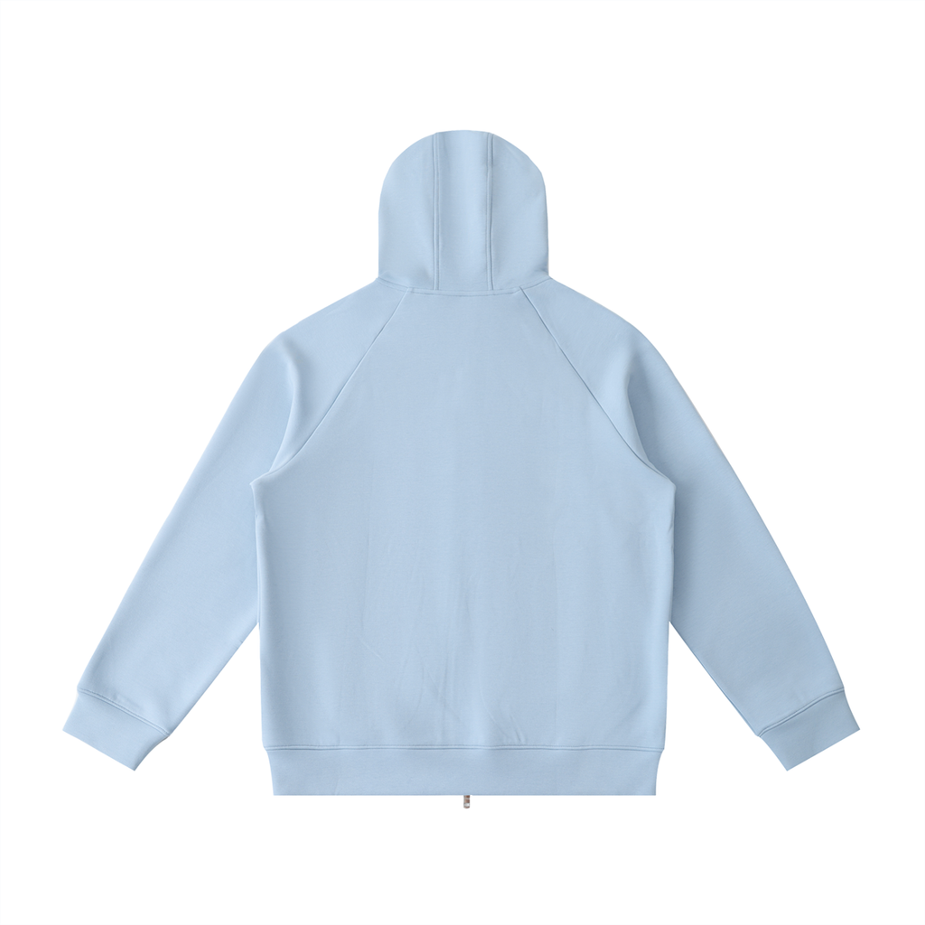 Classic Raglan Heavyweight Sleeve Zip Hoodie