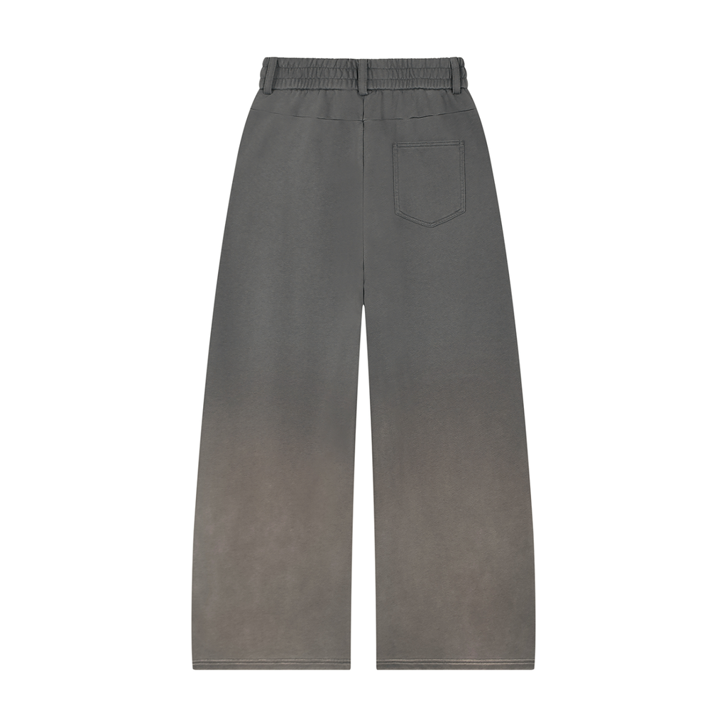 Sunfade Paneled Barrel Leg Sweatpants