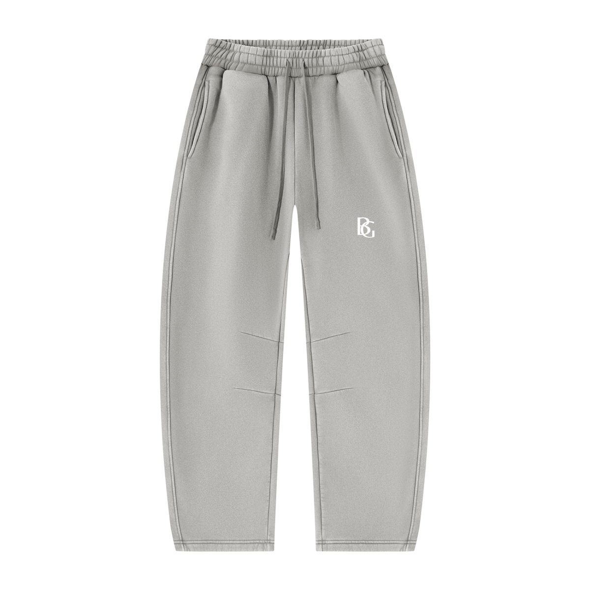 Vintage Wash Barrel Leg Fleece Sweatpants
