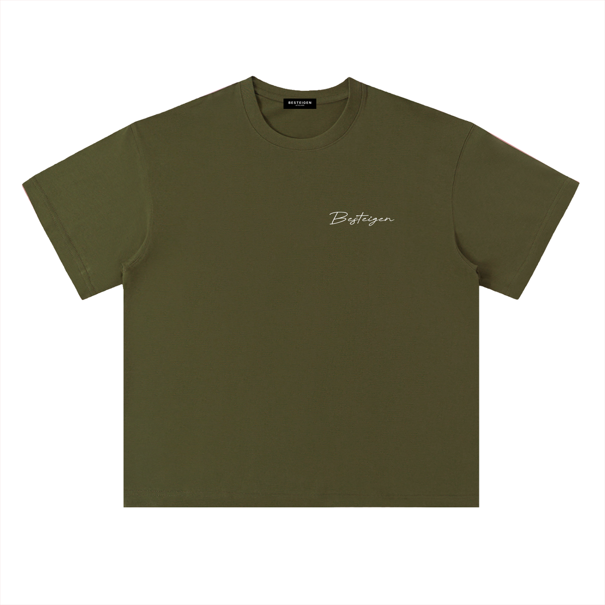 Classic Heavyweight Drop Shoulder Cotton Tee