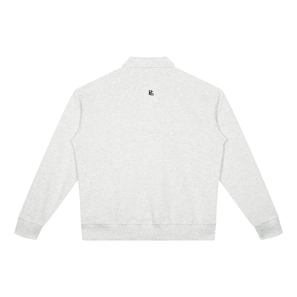 Boxy Quarter-Zip Sweatshirt