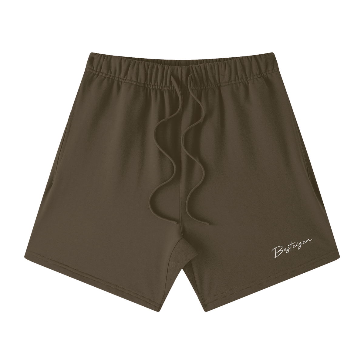 Earth Tone Loose Fit Cotton Shorts