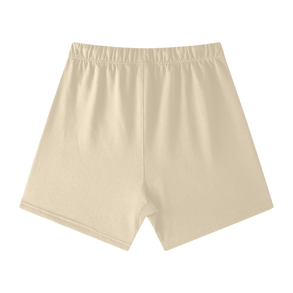 Earth Tone Loose Fit Cotton Shorts
