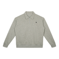 Boxy Quarter-Zip Sweatshirt