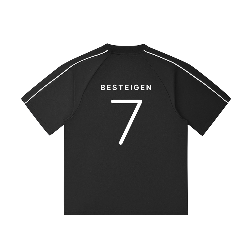 Contrast Stitch Raglan T-Shirt