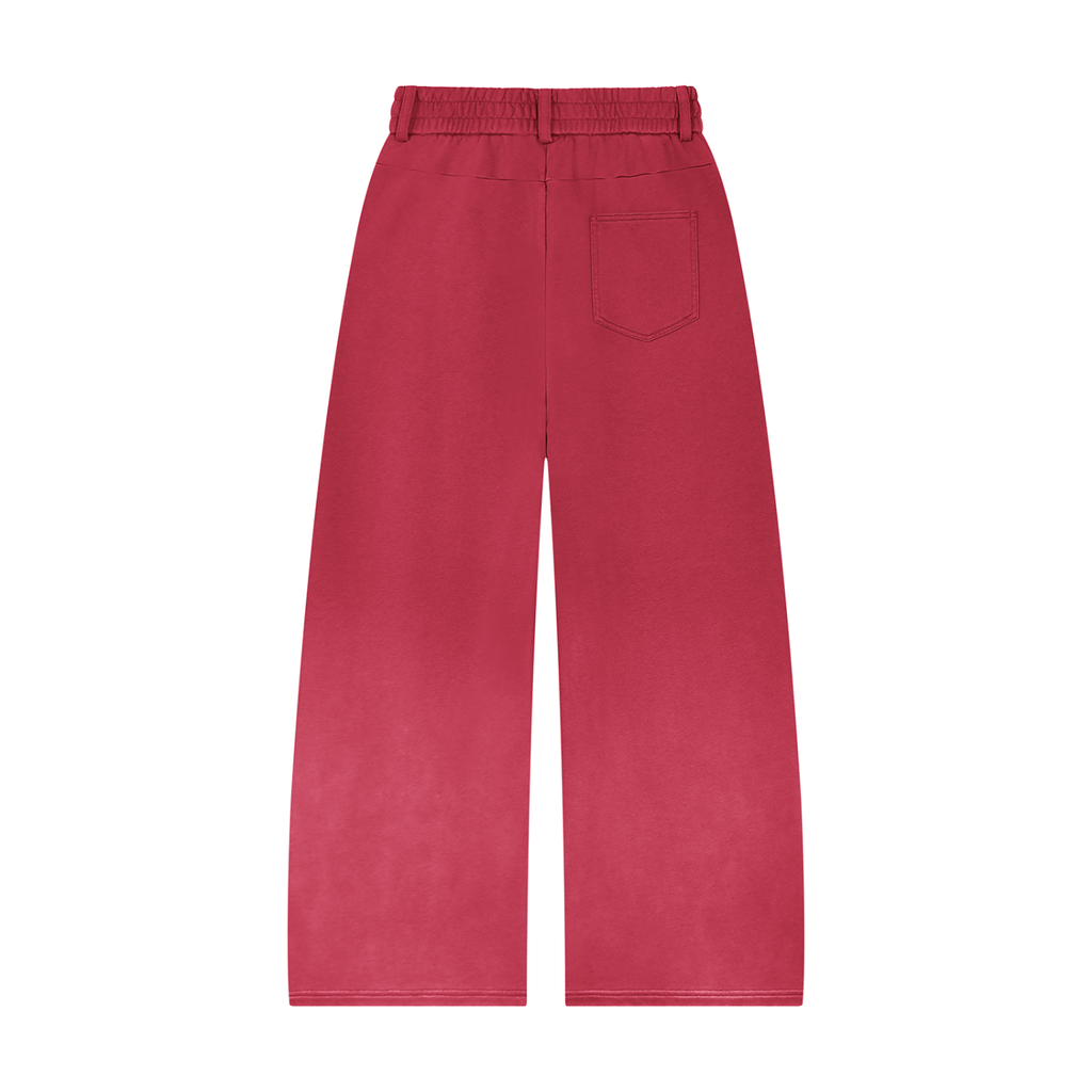 Sunfade Paneled Barrel Leg Sweatpants