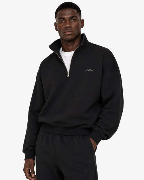Boxy Quarterzip Sweatshirt