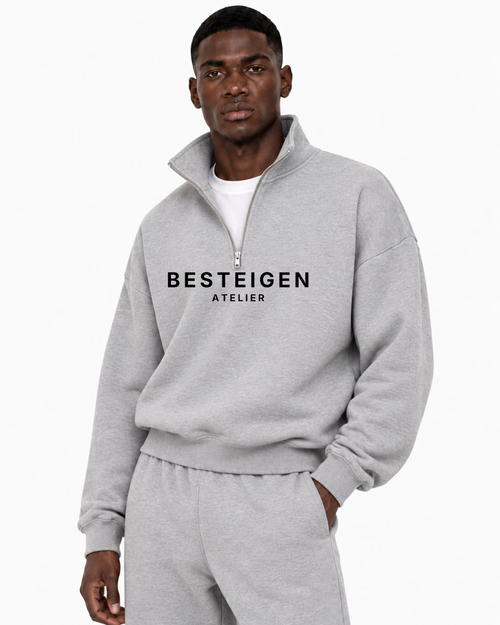 Boxy Quarterzip Sweatshirt