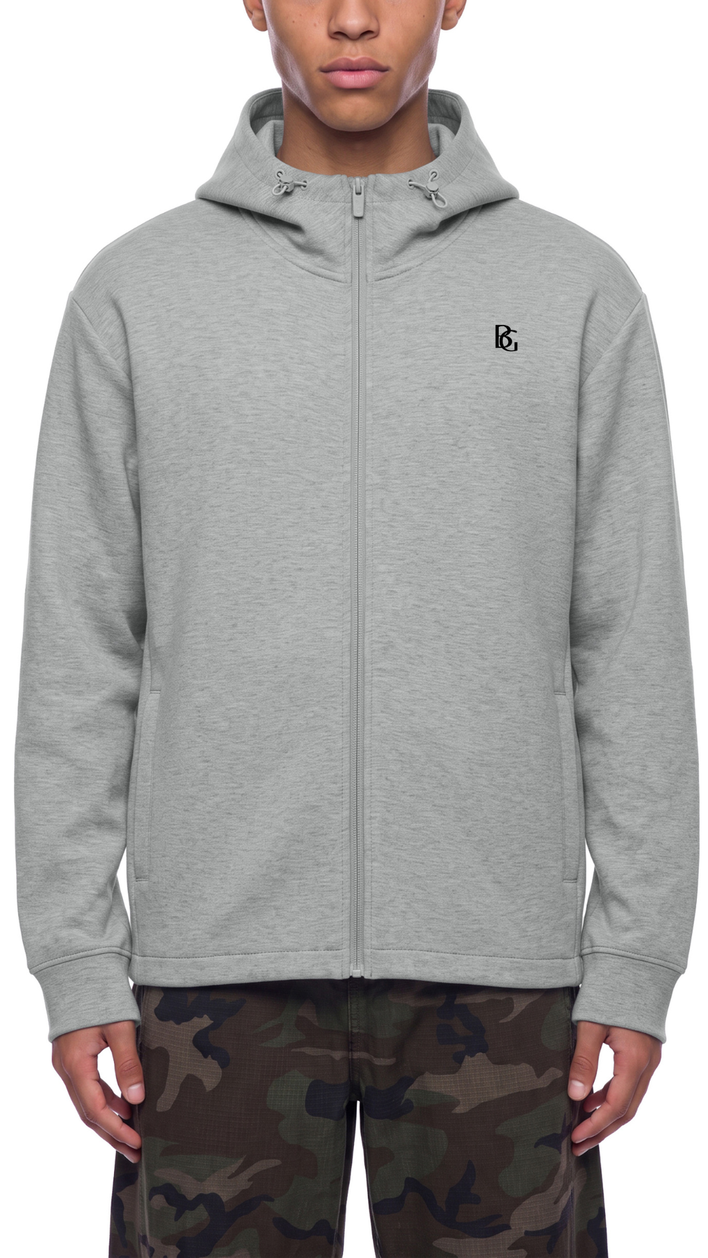 Regular Fit Full Zip Hoodie