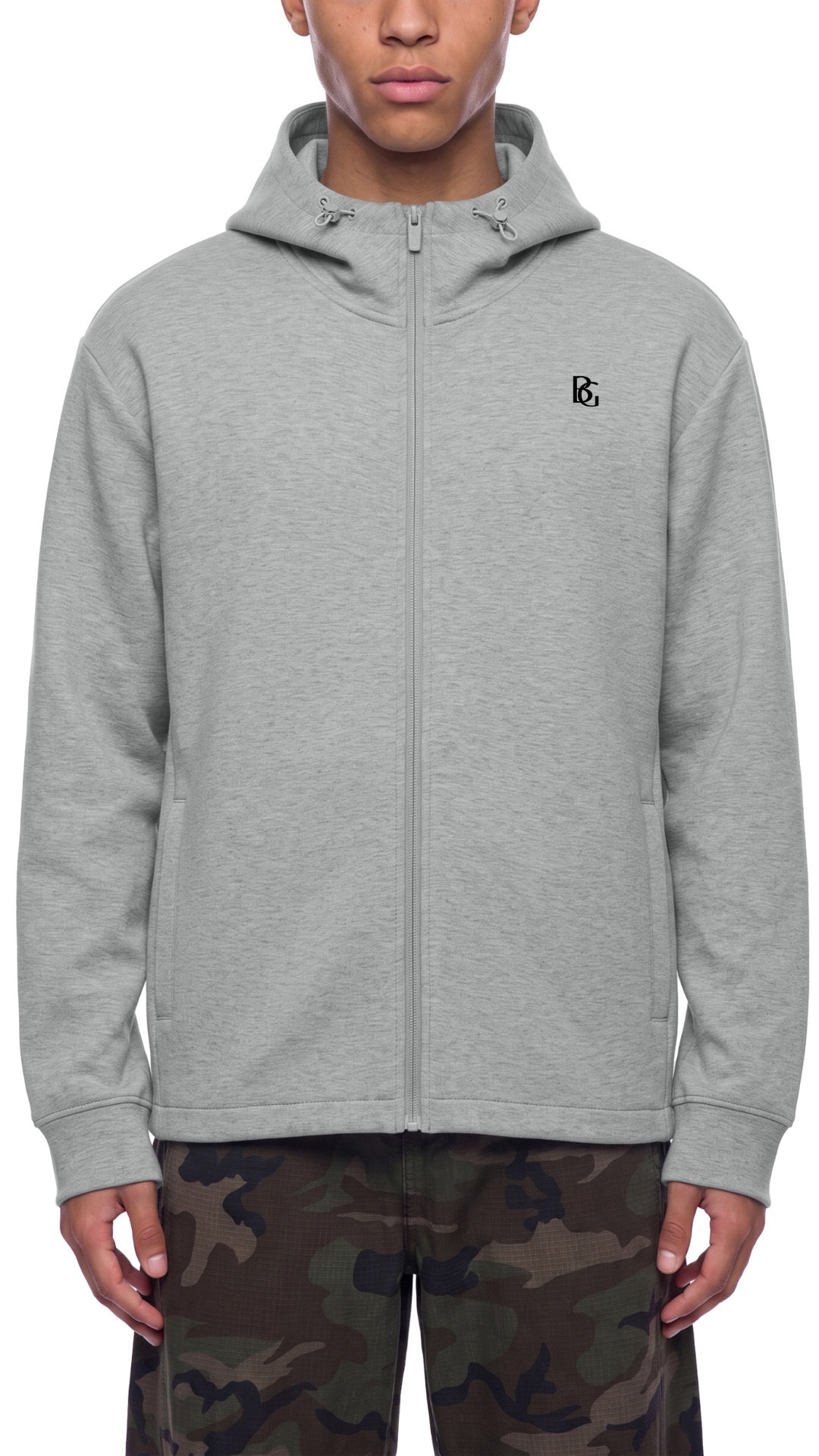Regular Fit Full Zip Hoodie