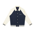 Classic Contrast Raglan Baseball Jacket