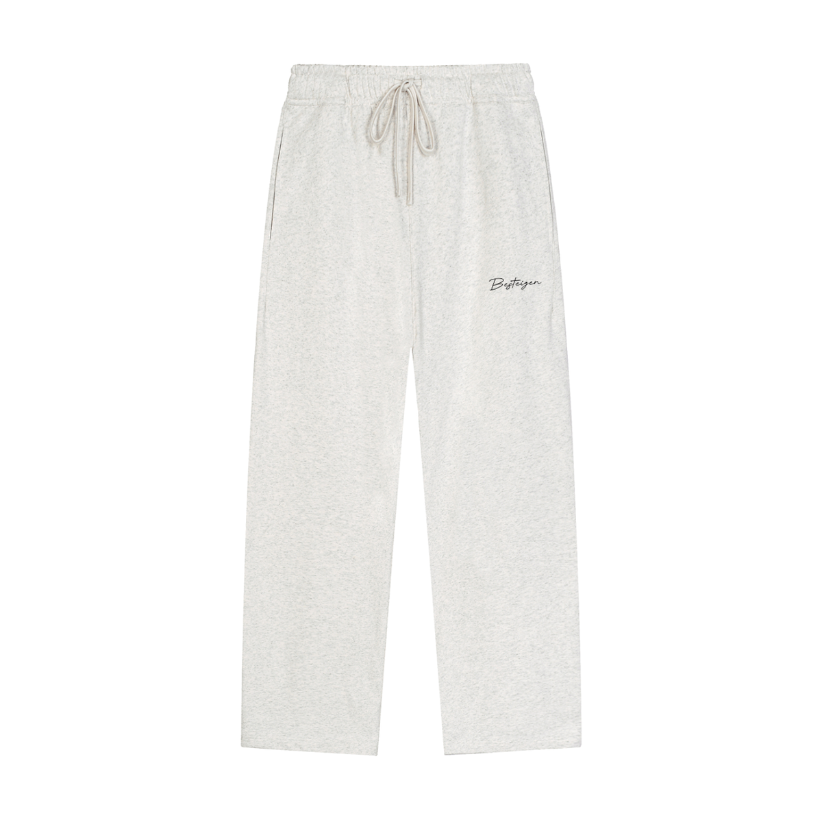 Solid Color Straight Leg Sweatpants