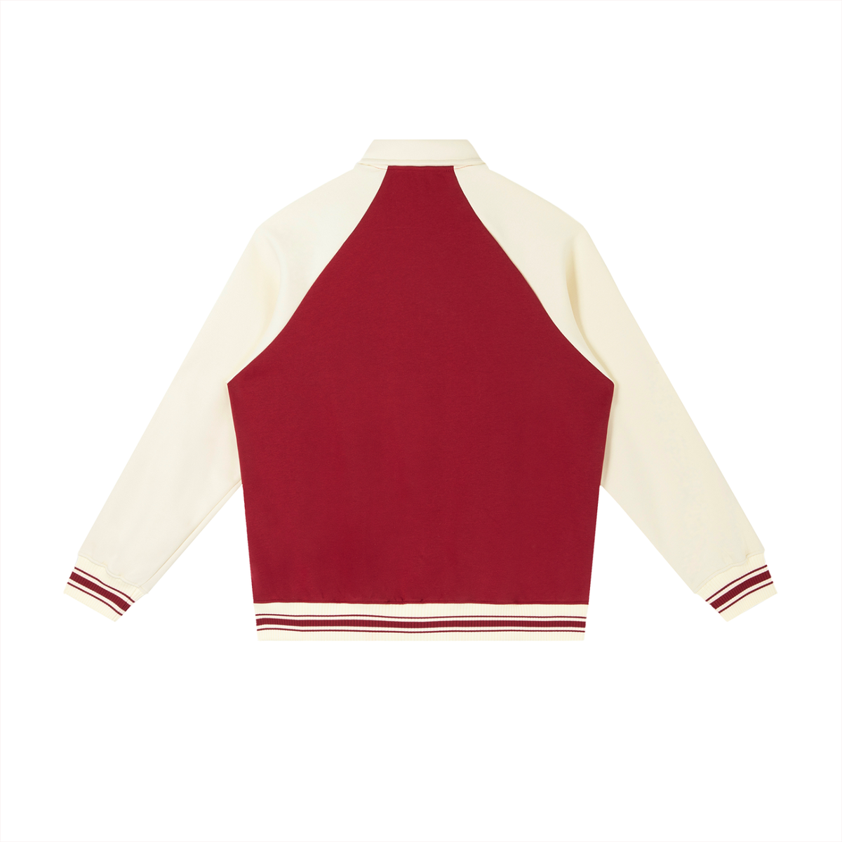 Classic Contrast Raglan Baseball Jacket
