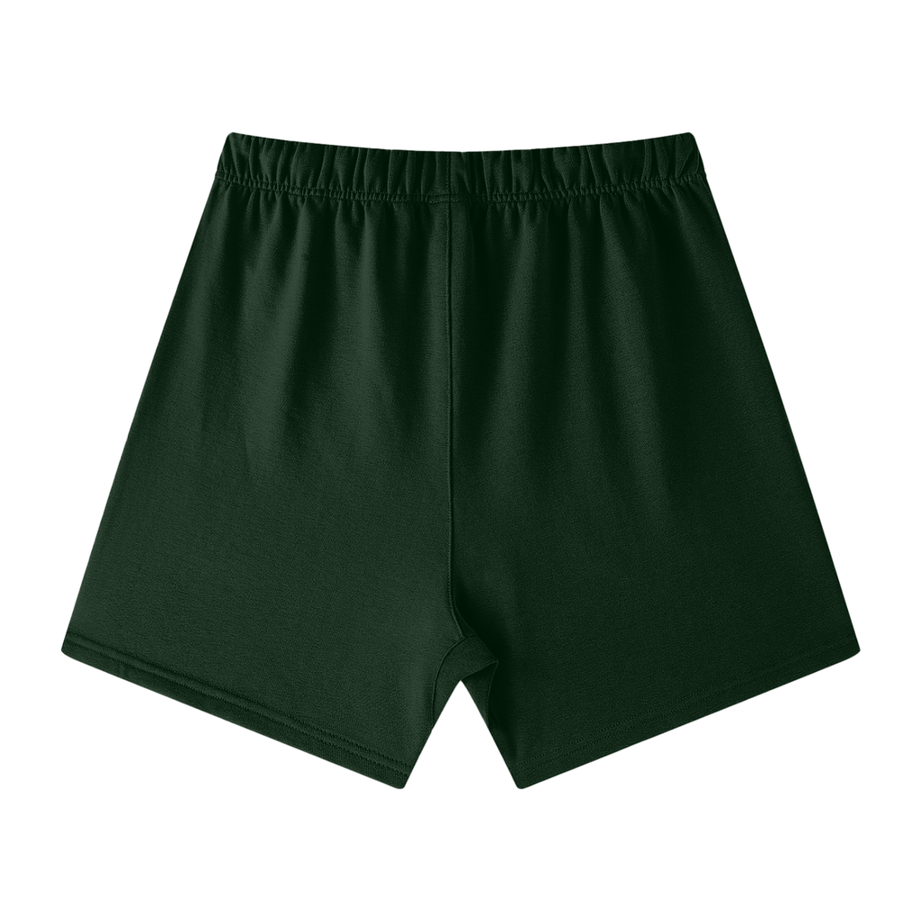 Earth Tone Loose Fit Cotton Shorts