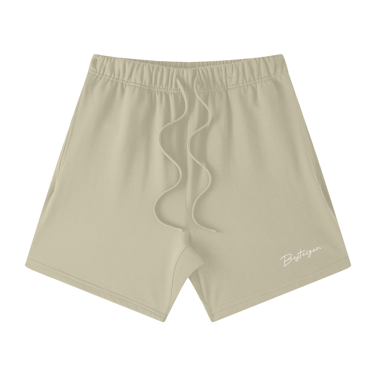Earth Tone Loose Fit Cotton Shorts