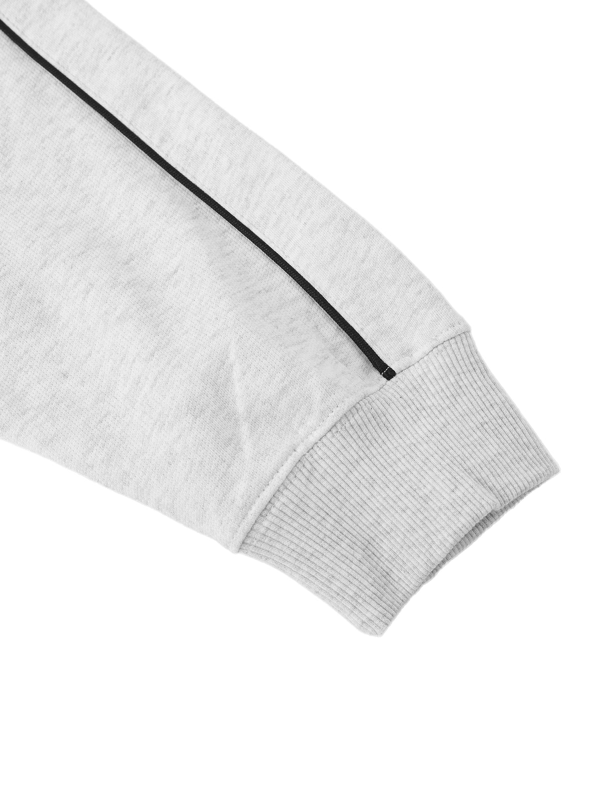 Monograph Contrast Raglan Hoodie