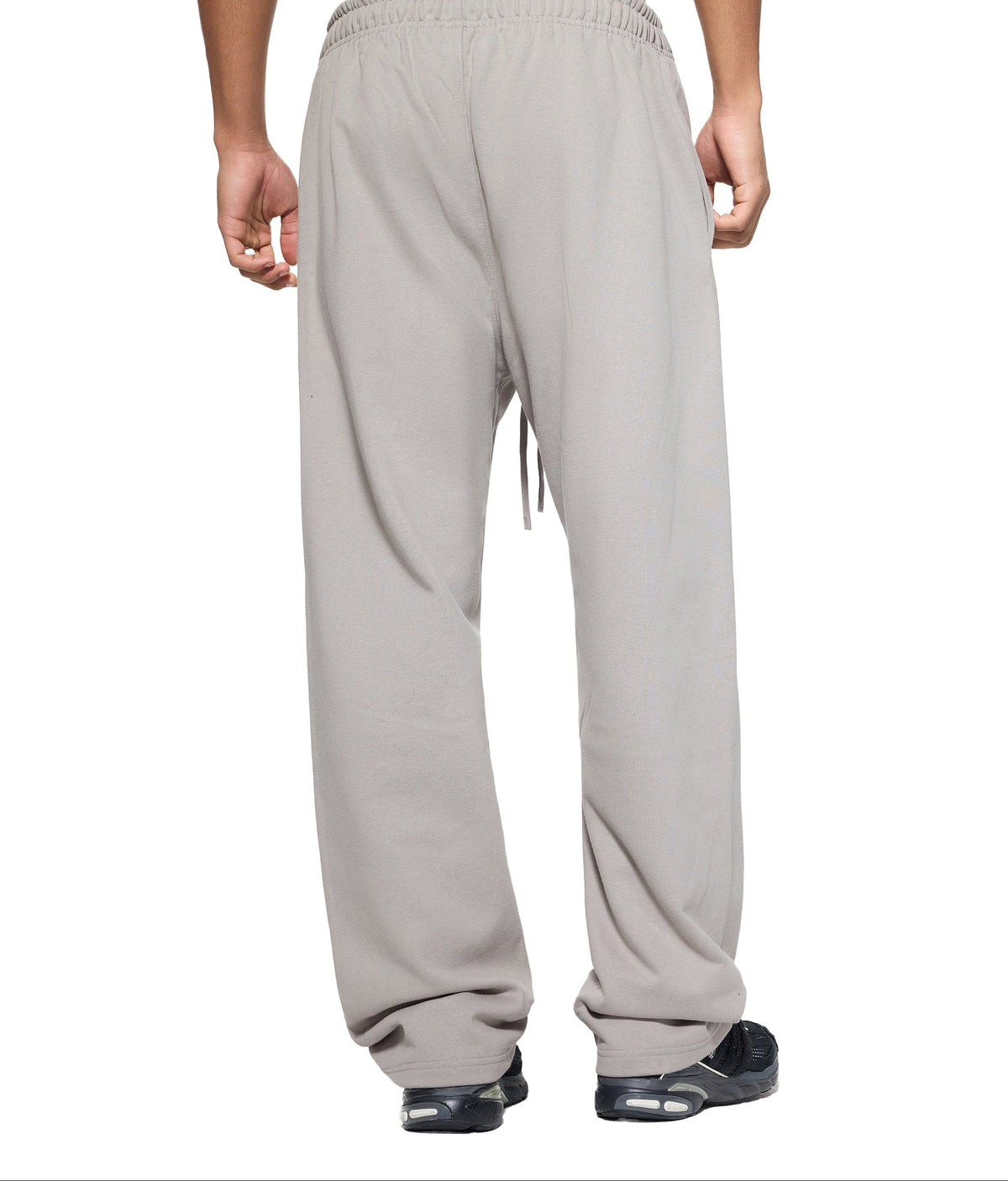 Solid Color Straight Leg Sweatpants