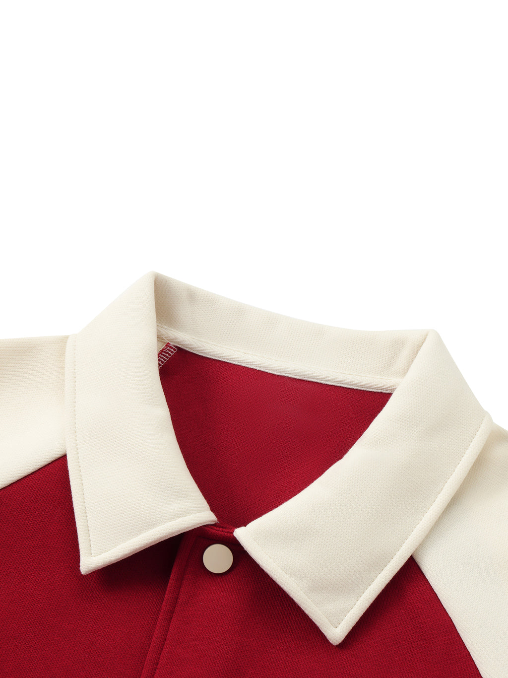 Classic Contrast Raglan Baseball Jacket