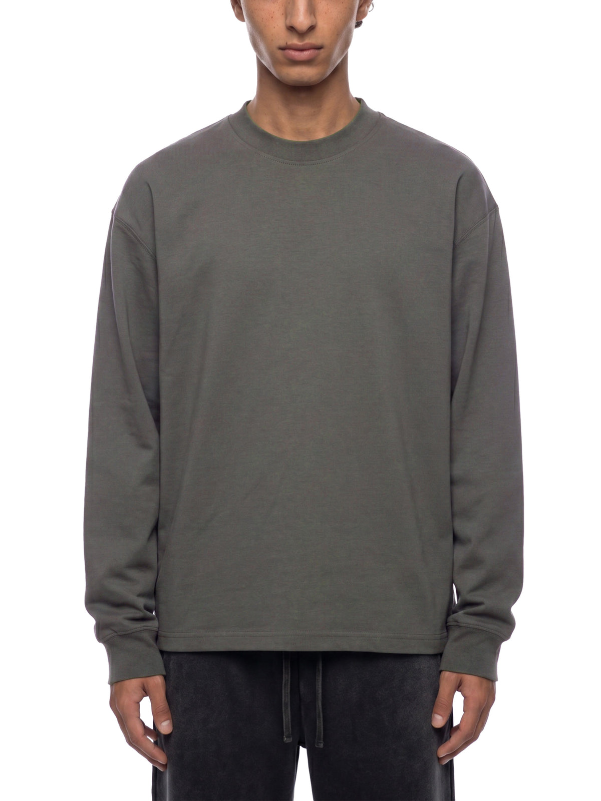 Essential Crewneck Long-Sleeve T-shirt