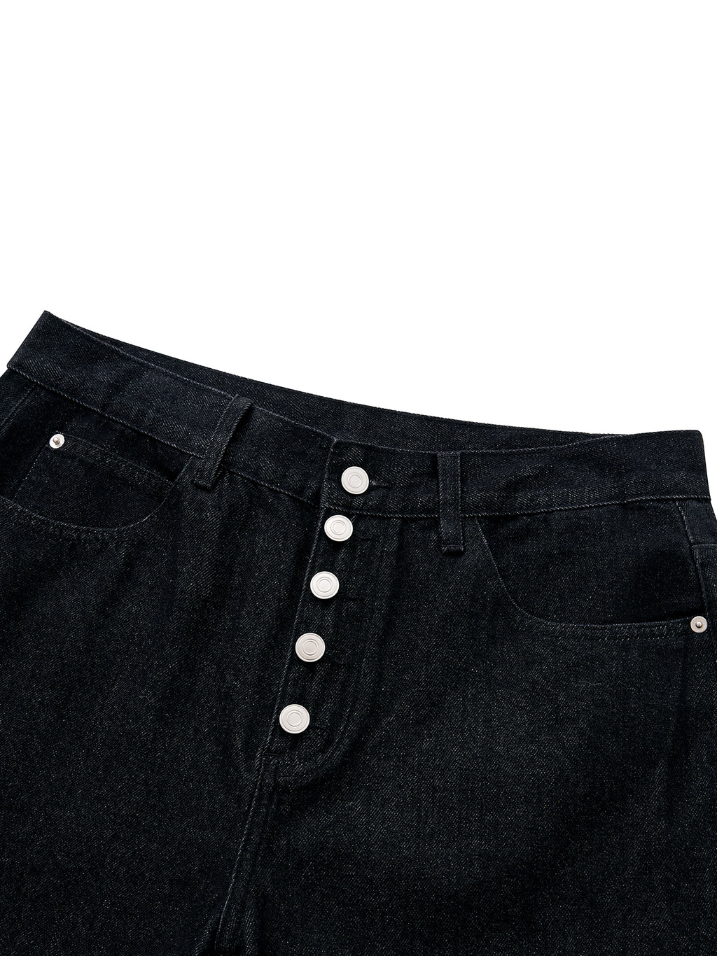Woven Canvas Wide-Leg Trouser