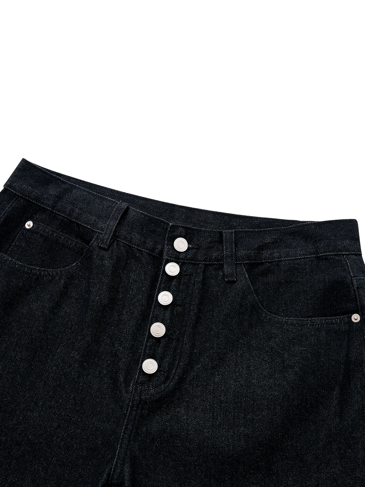 Woven Canvas Wide-Leg Trouser