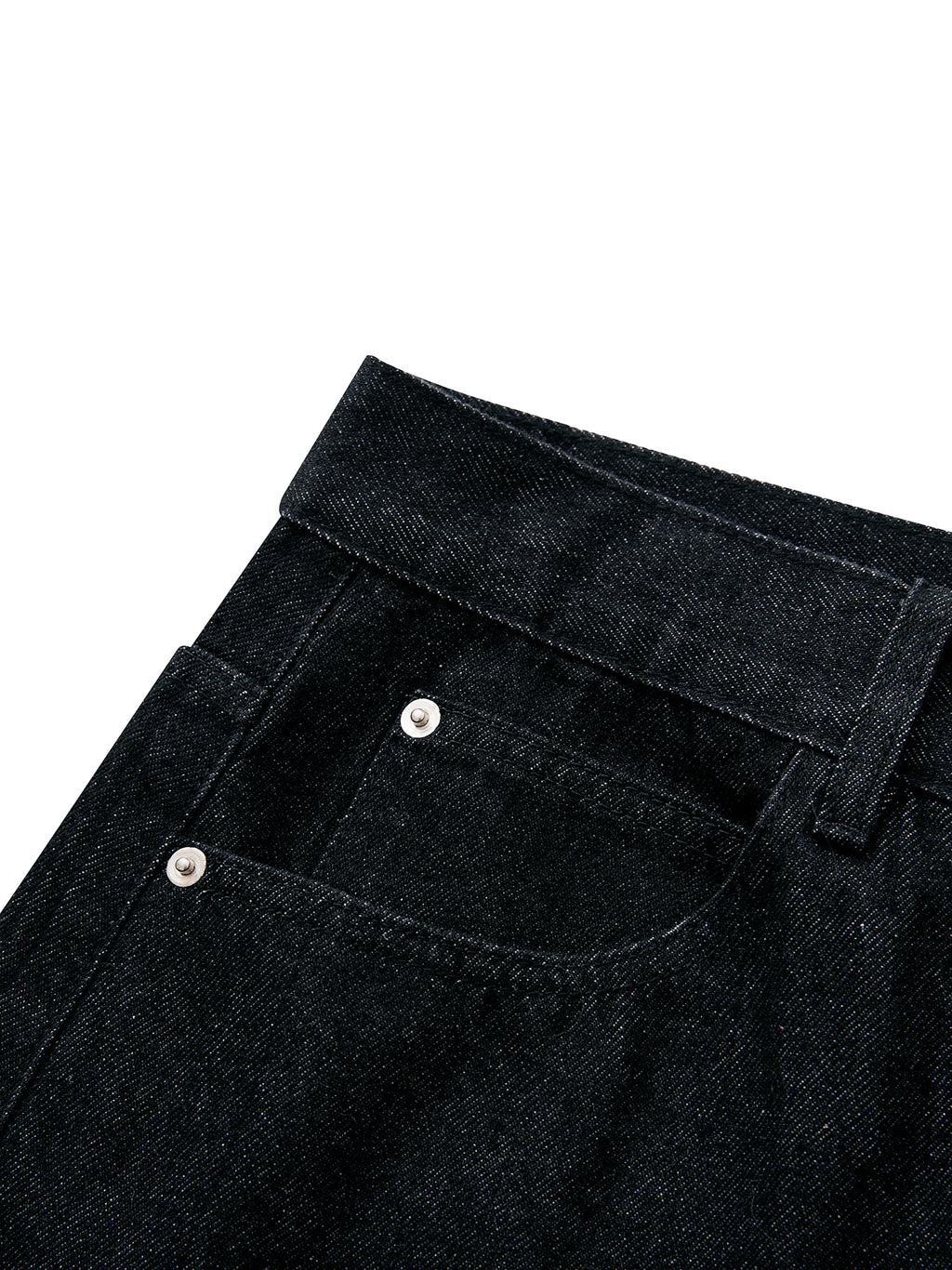 Woven Canvas Wide-Leg Trouser