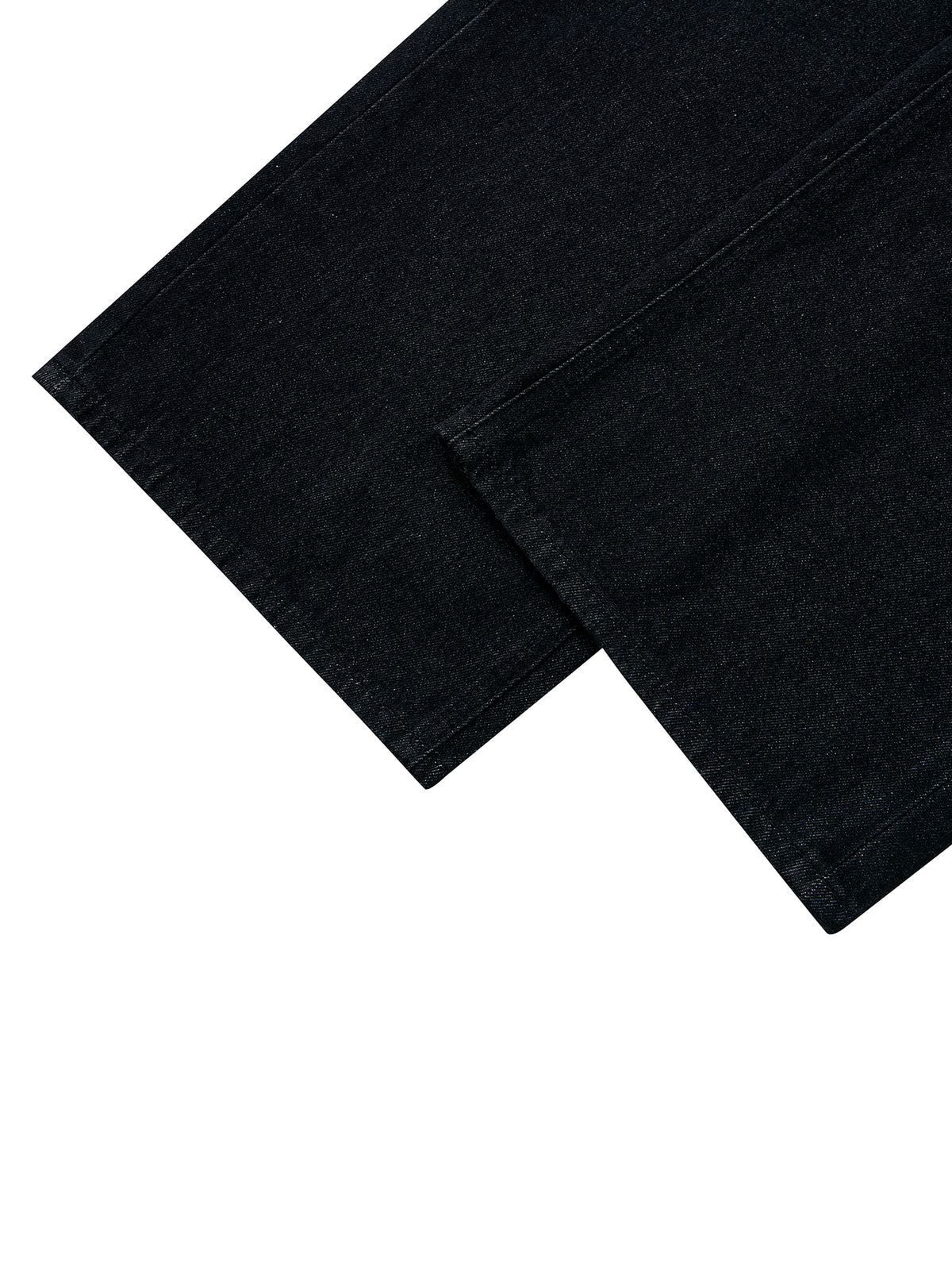 Woven Canvas Wide-Leg Trouser