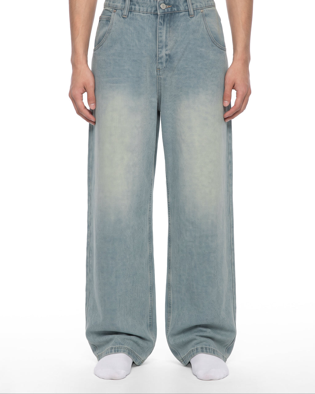 Gradient Sunfade Wide-Leg Trouser