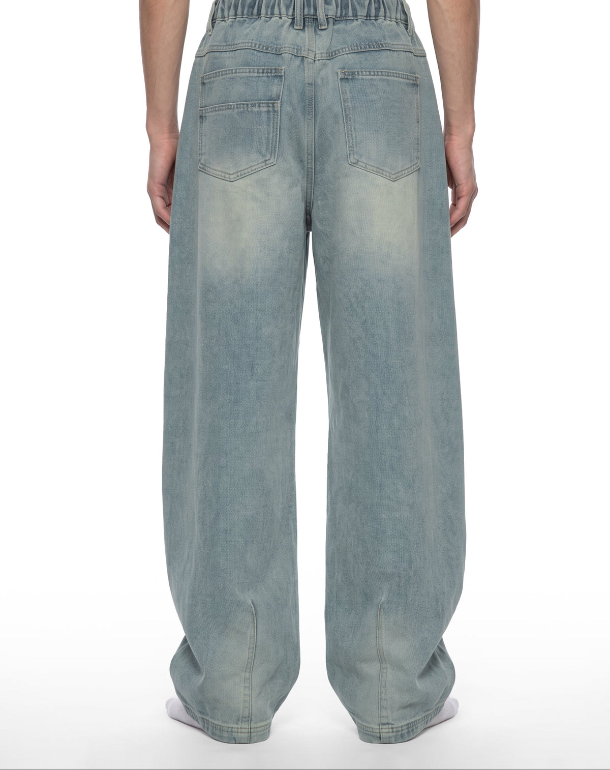 Gradient Sunfade Wide-Leg Trouser